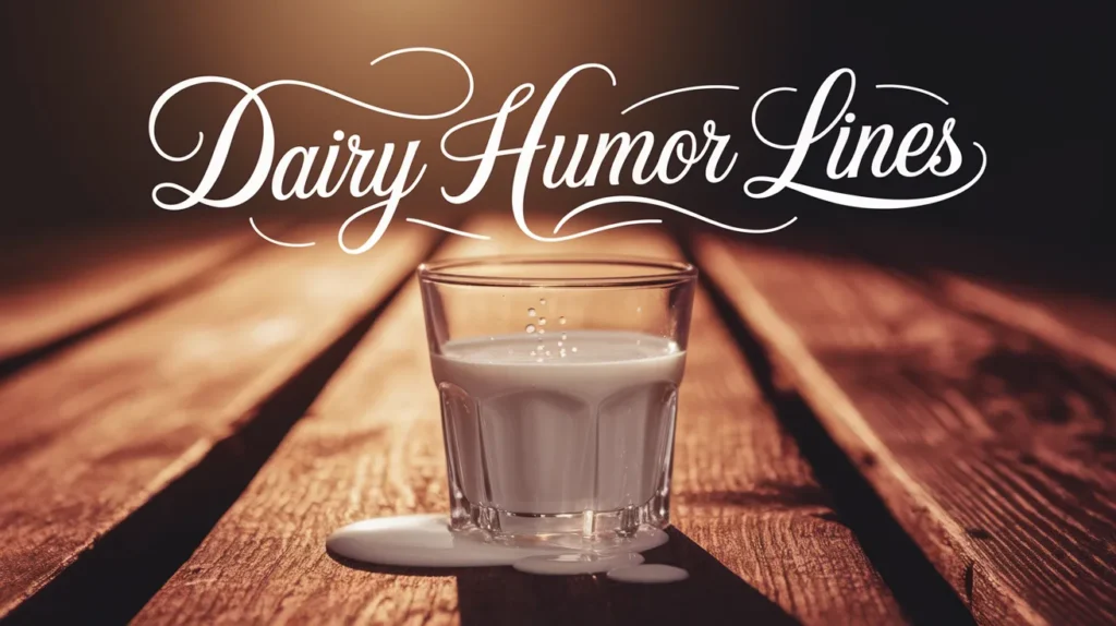 Dairy Humor Lines