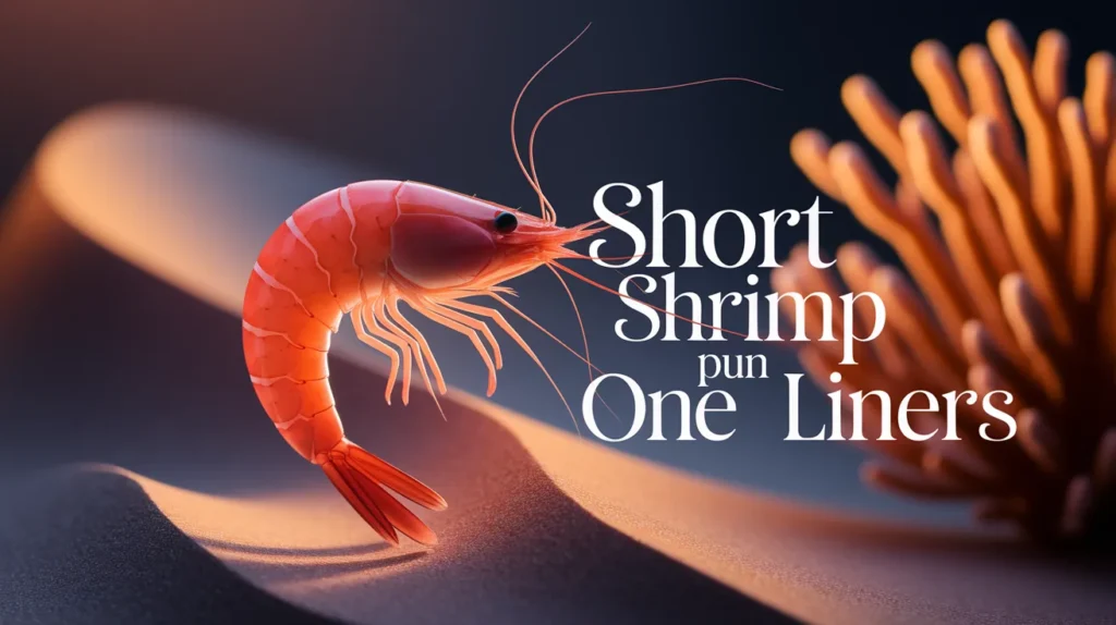 Short Shrimp Pun One Liners