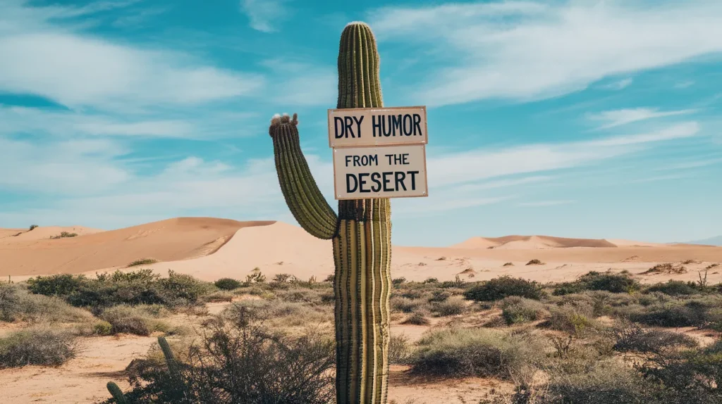 Dry Humor From The Desert