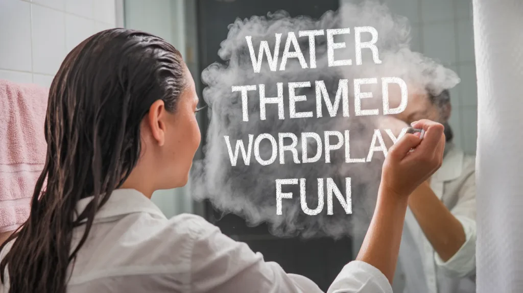 Water themed wordplay fun