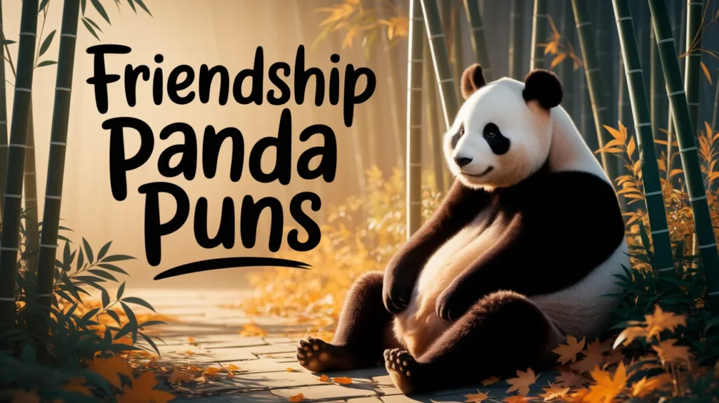 friendship panda puns
