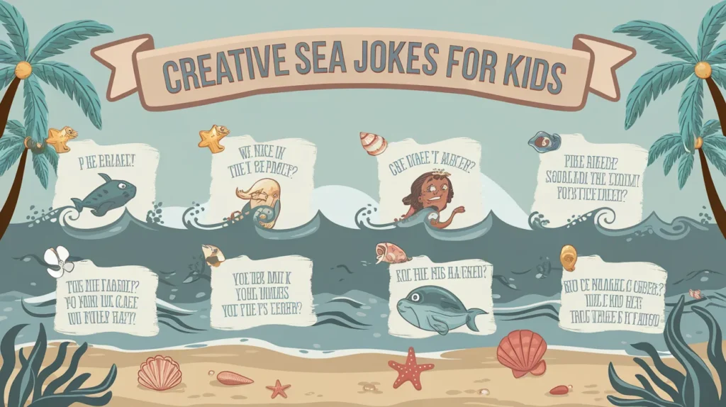Creative sea jokes for kids