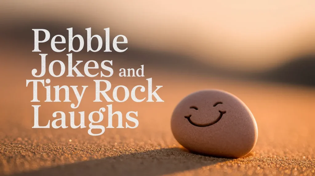 Pebble Jokes and Tiny Rock Laughs
