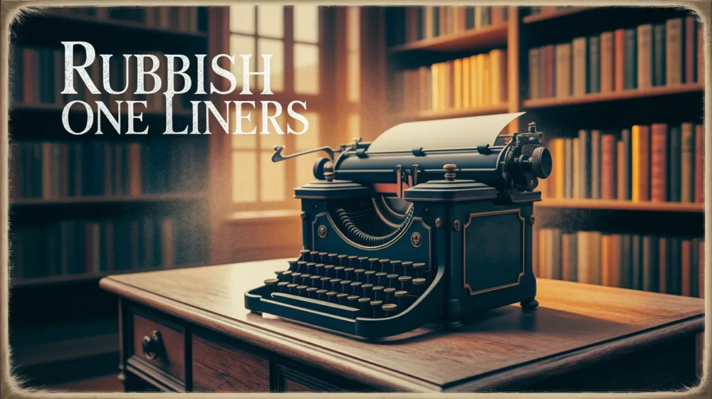 Rubbish One Liners