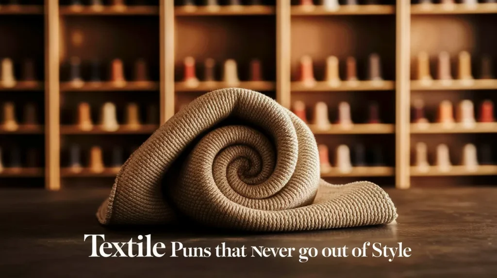 Textile puns that never go out of style
