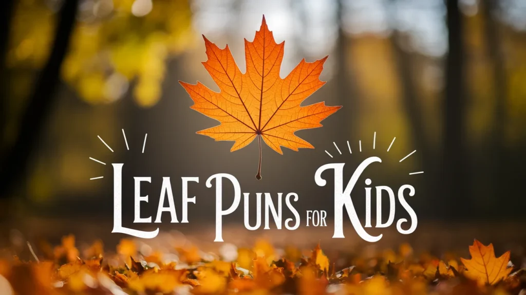 leaf puns for kids