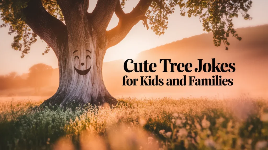 cute tree jokes for kids and families