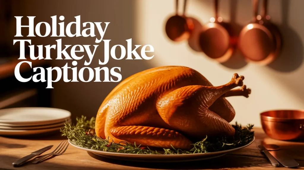 holiday turkey joke captions