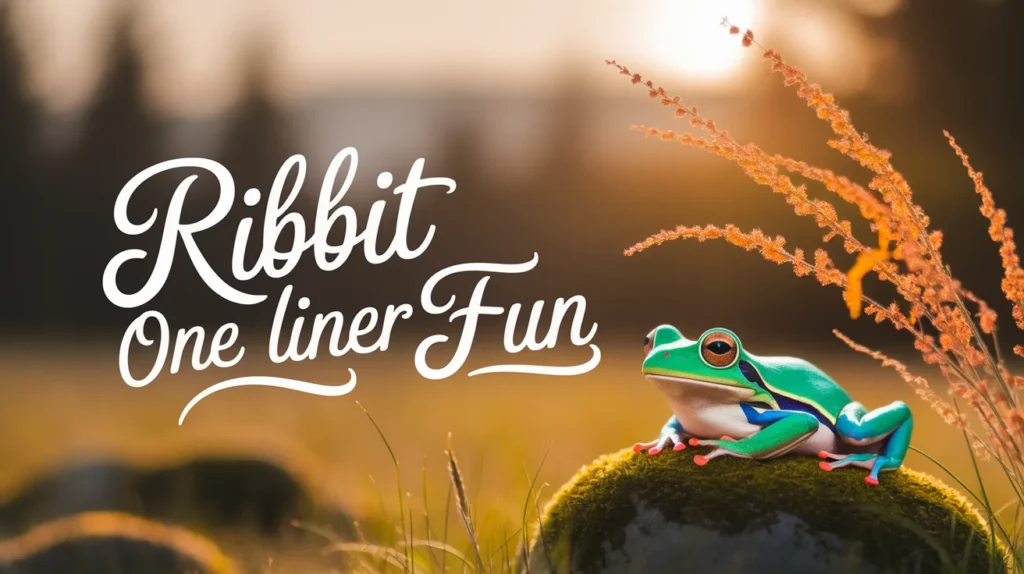 Ribbit One Liner Fun