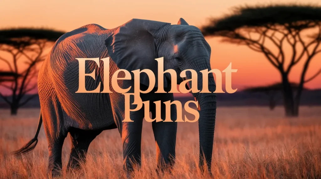 Elephant puns