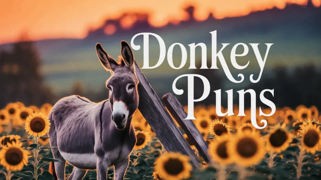 Donkey Puns