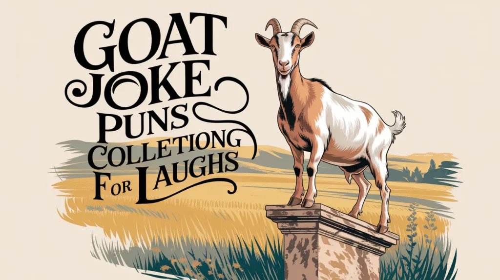 Goat joke puns collection for laughs