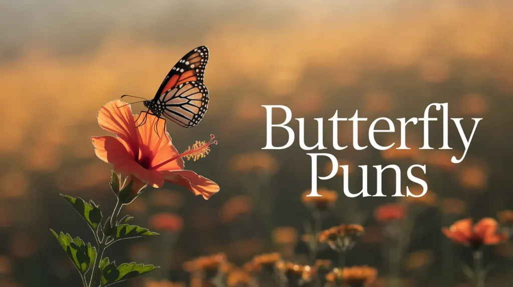 Butterfly puns
