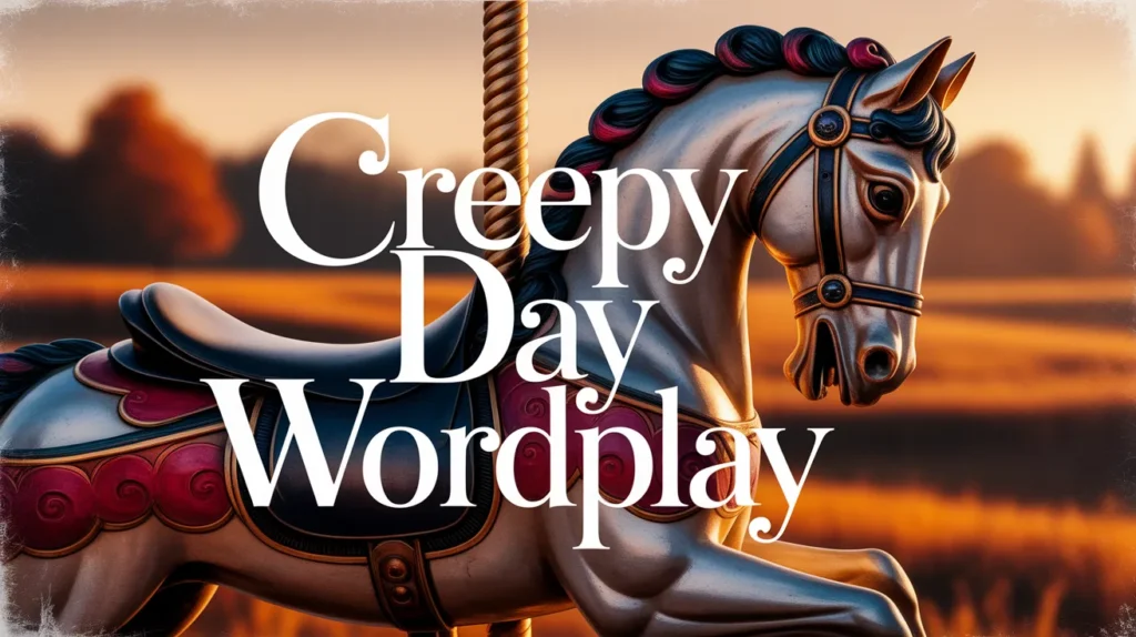 Creepy Day Wordplay