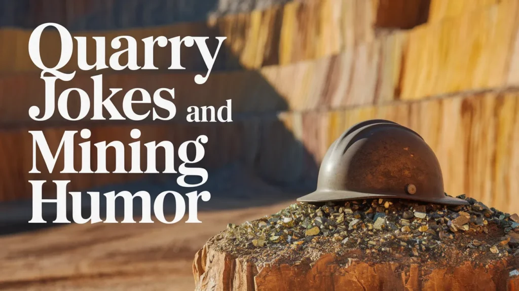 Quarry Jokes and Mining Humor
