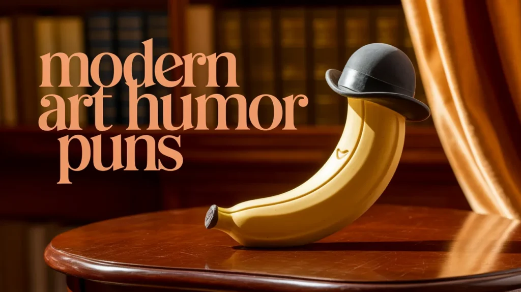 modern art humor puns