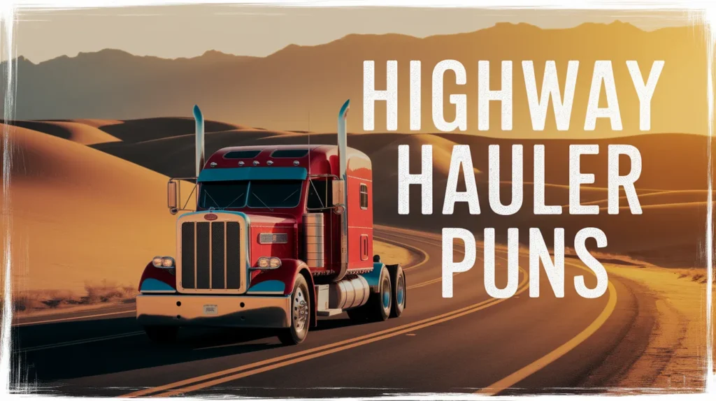 Highway Hauler Puns
