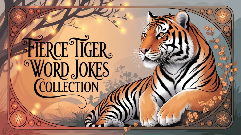 Fierce tiger word jokes collection