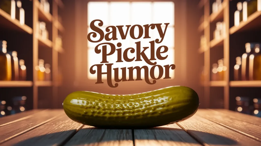 Savory Pickle Humor