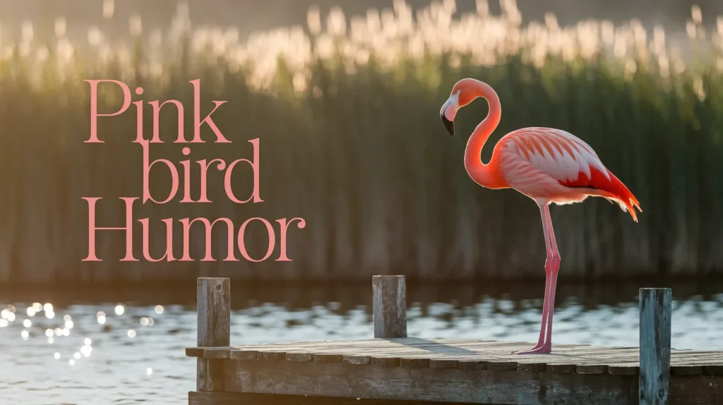Pink Bird Humor