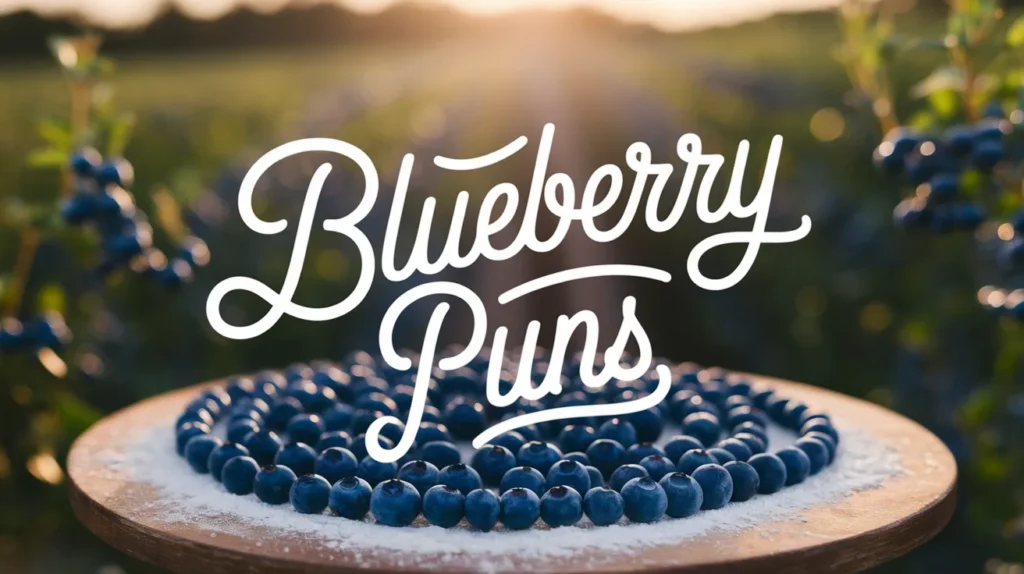 Blueberry puns
