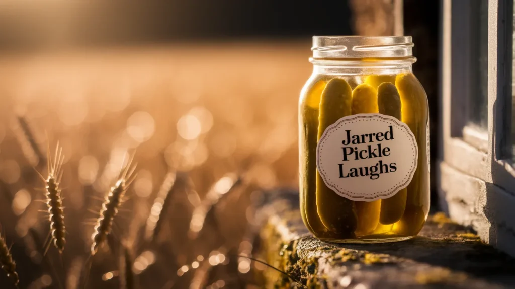 Jarred Pickle Laughs