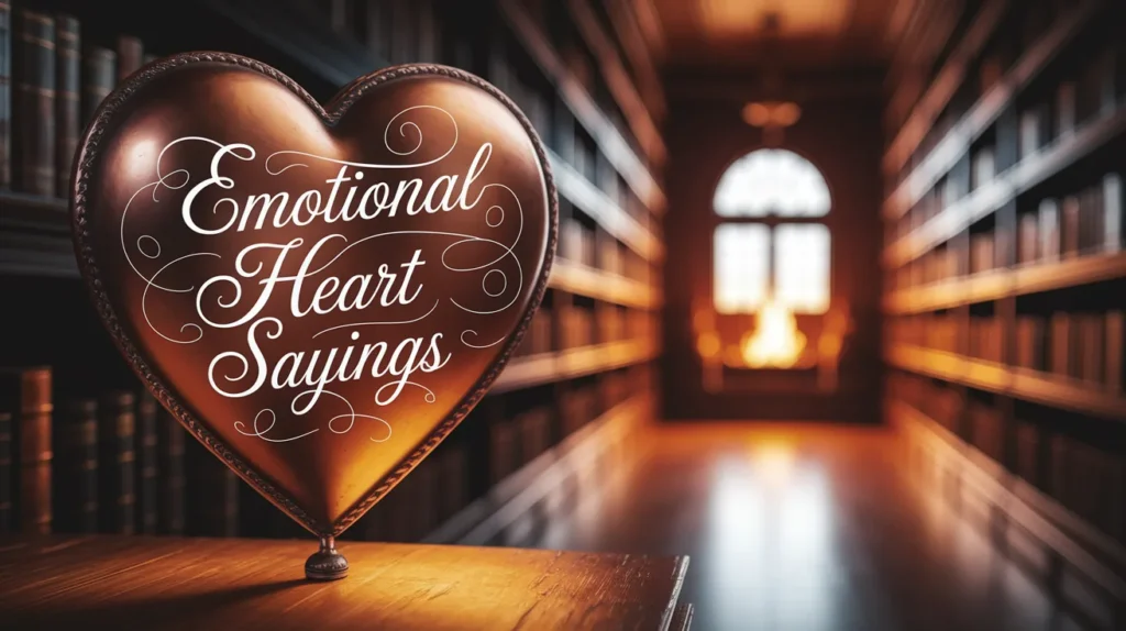 Emotional Heart Sayings