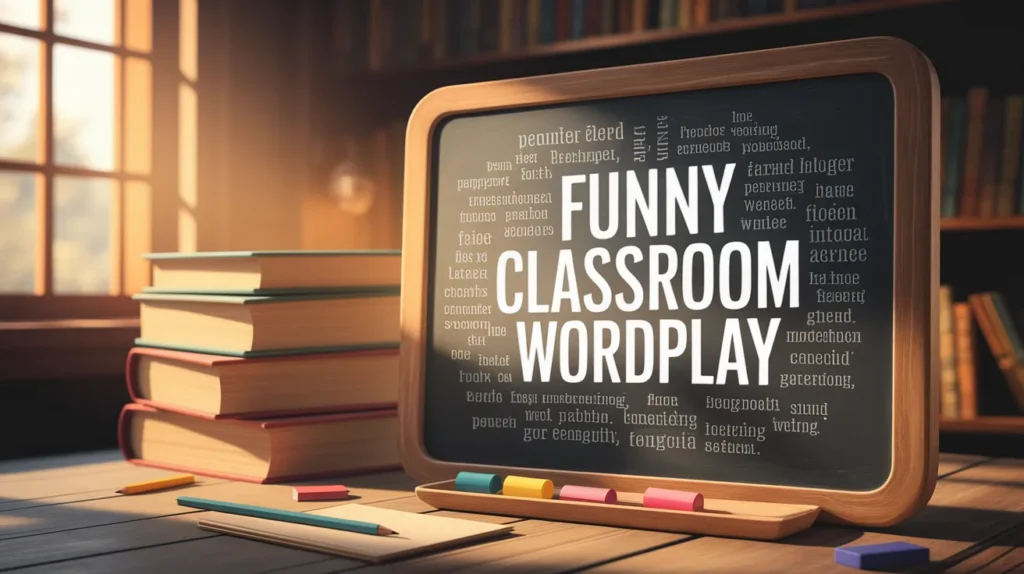 funny classroom wordplay