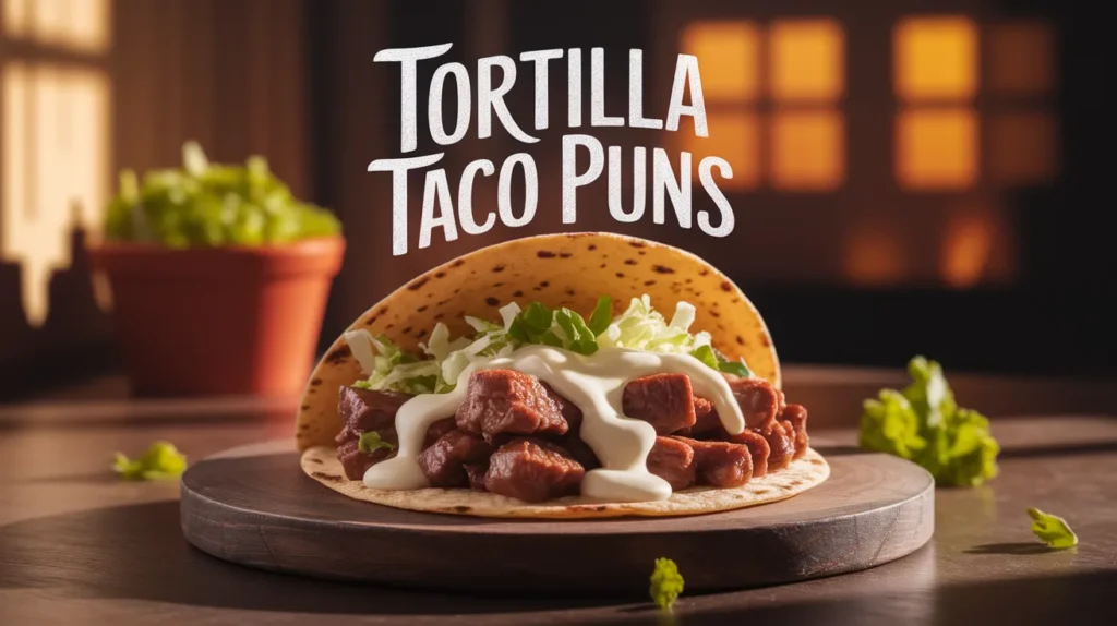 Tortilla taco puns