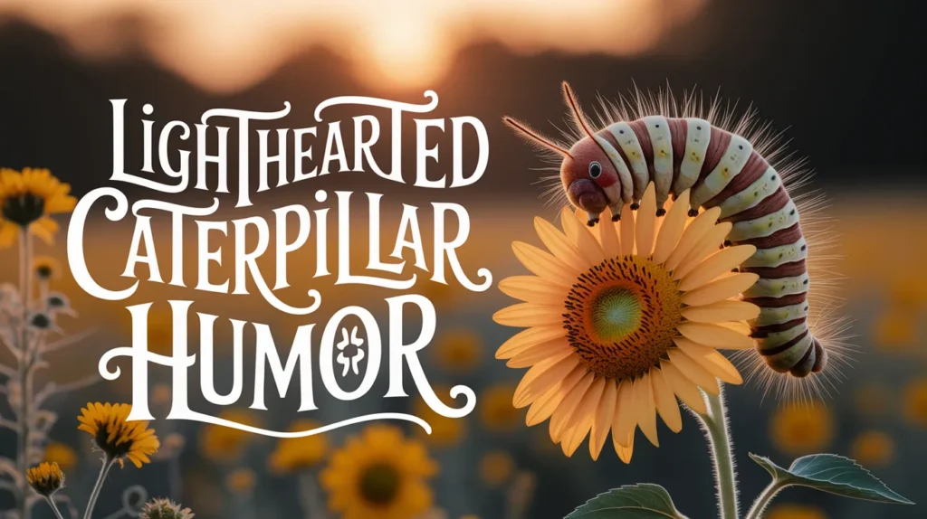 Lighthearted Caterpillar Humor