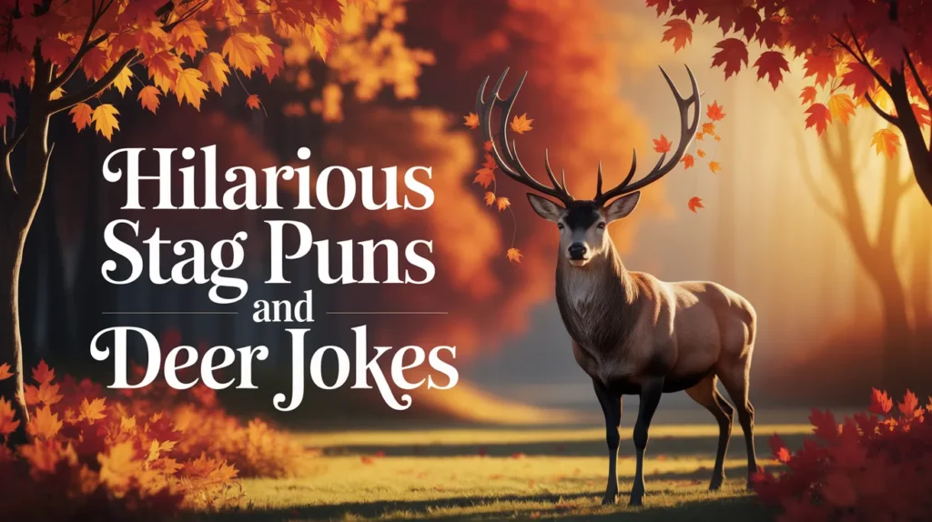 Hilarious Stag Puns and Deer Jokes