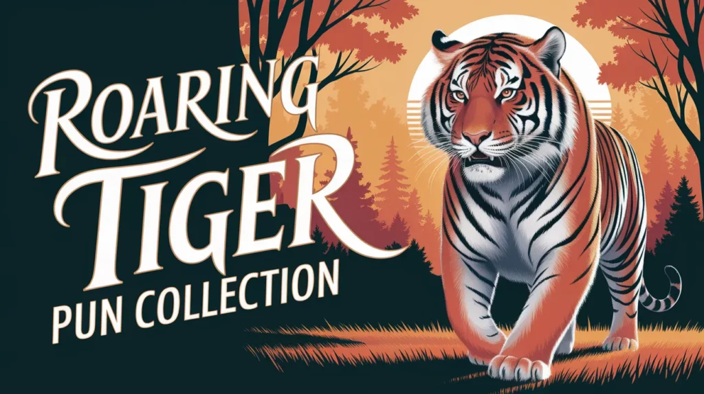 Roaring tiger pun collection