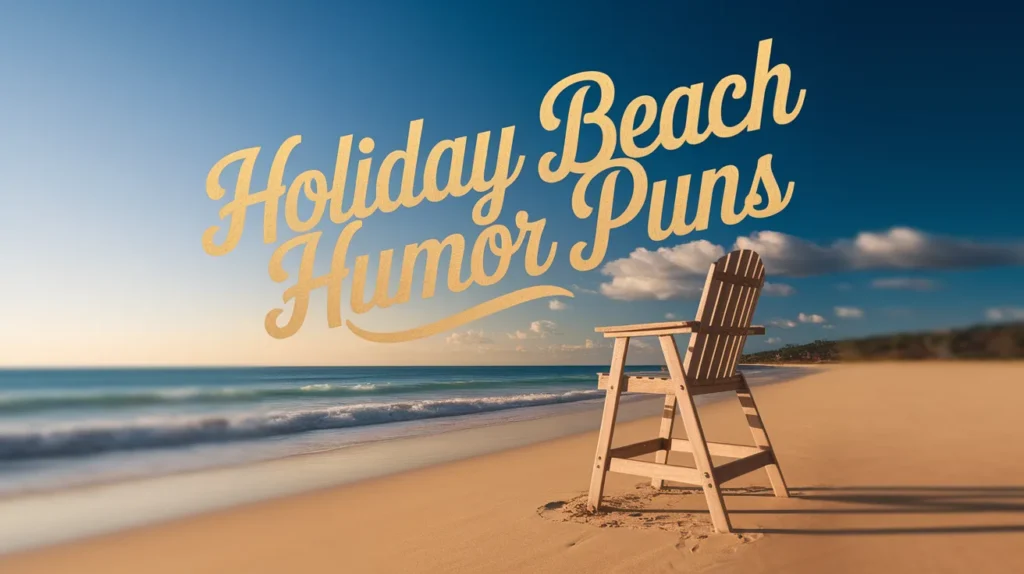 Holiday Beach Humor Puns
