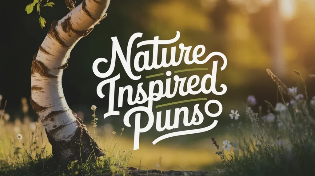 Nature Inspired Puns