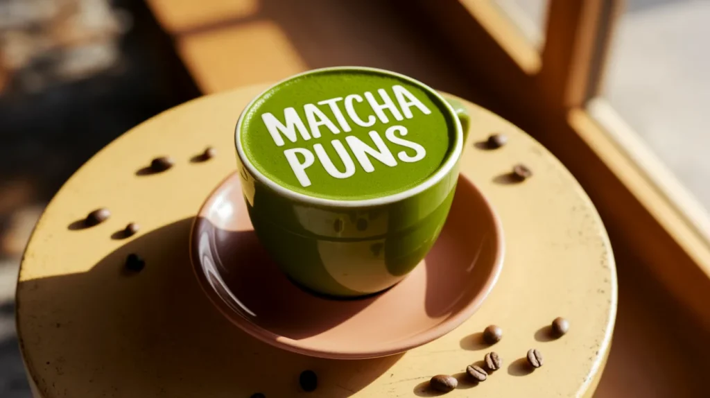 Matcha Puns