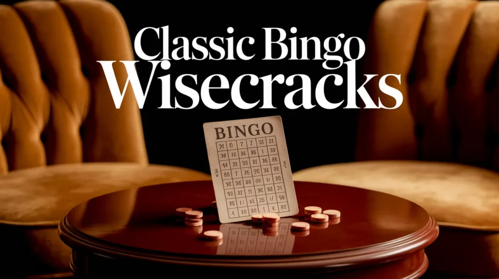 Classic Bingo Wisecracks