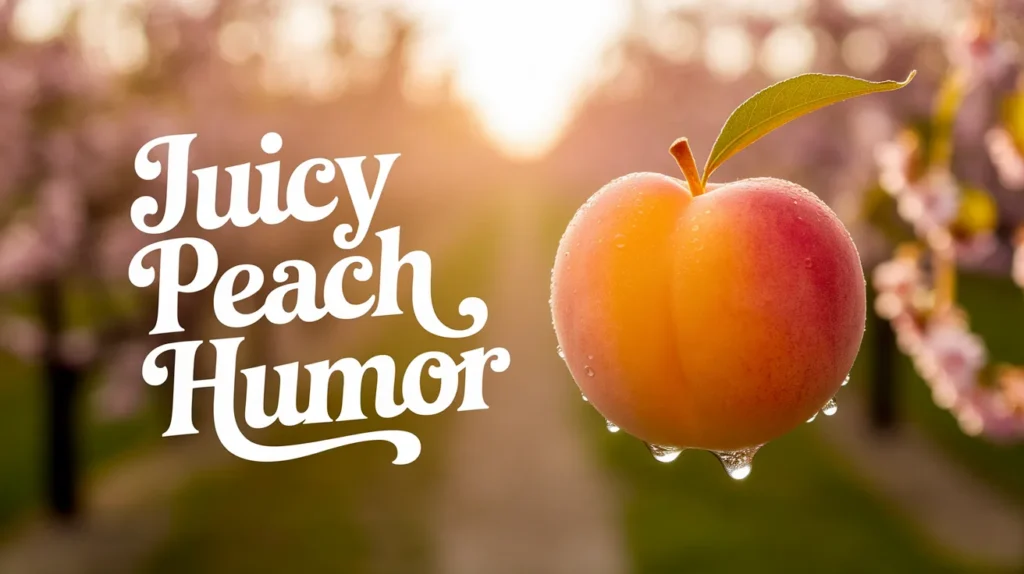 Juicy Peach Humor