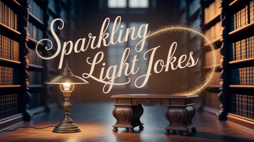 Sparkling light jokes