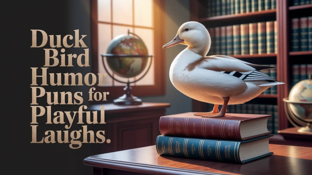Duck bird humor puns for playful laughs
