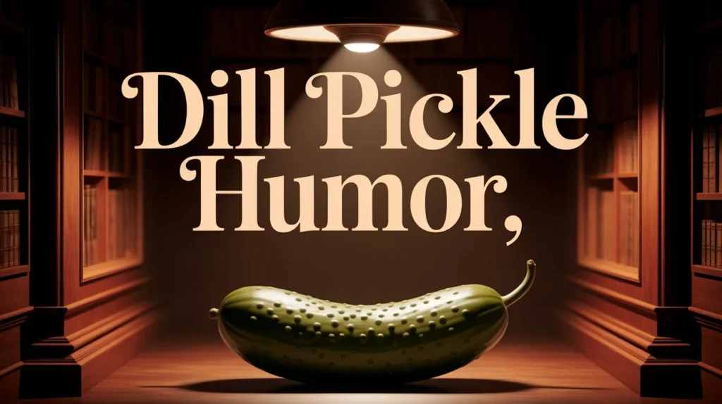 Dill Pickle Humor