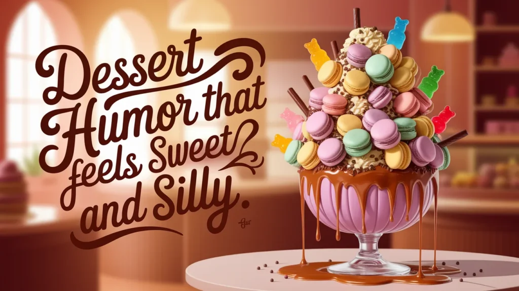 Dessert Humor That Feels Sweet and Silly