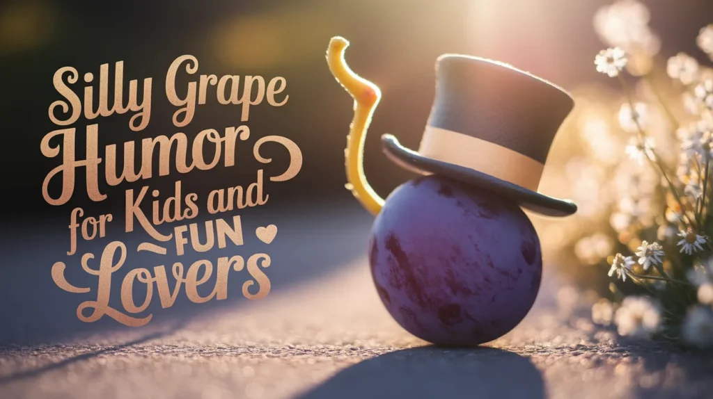 Silly Grape Humor for Kids and Fun Lovers