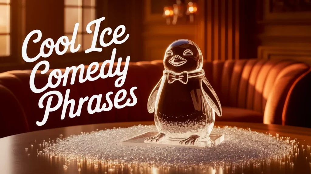 Cool ice comedy phrases