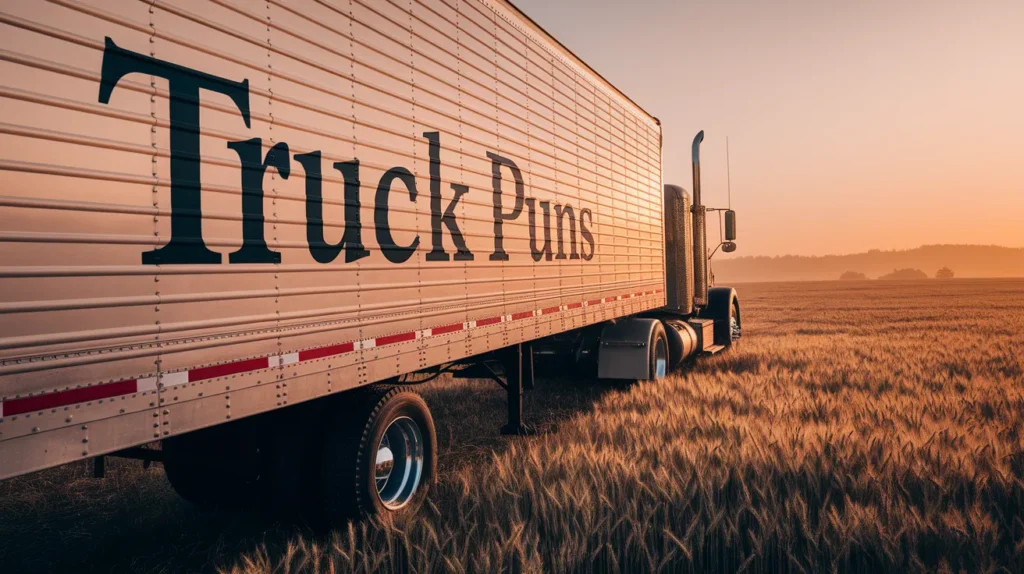 Truck Puns
