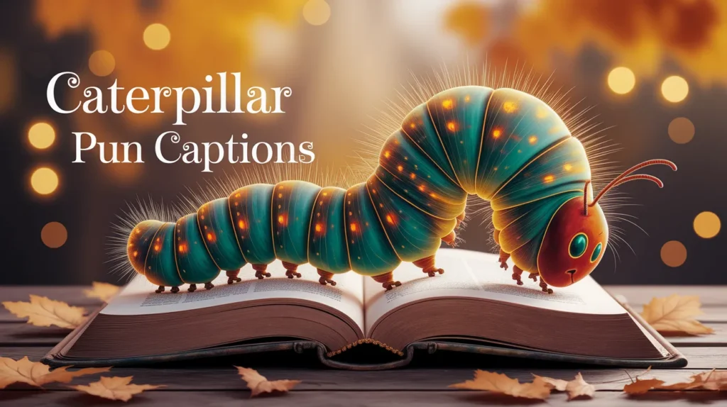 Caterpillar Pun Captions