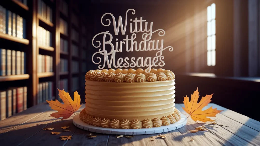 Witty Birthday Messages