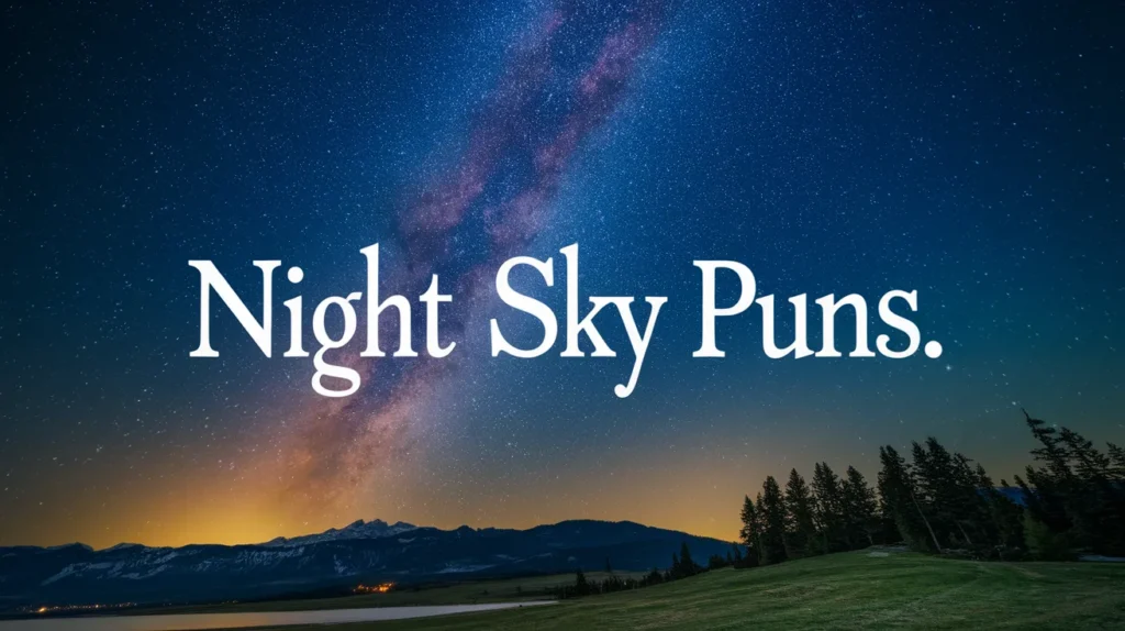 Night Sky Puns