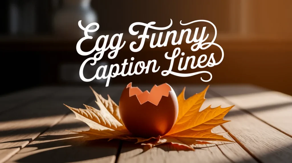 Egg funny caption lines