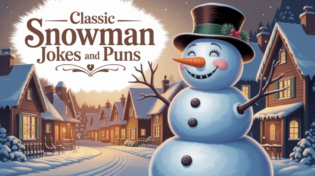 Classic Snowman Jokes and Puns
