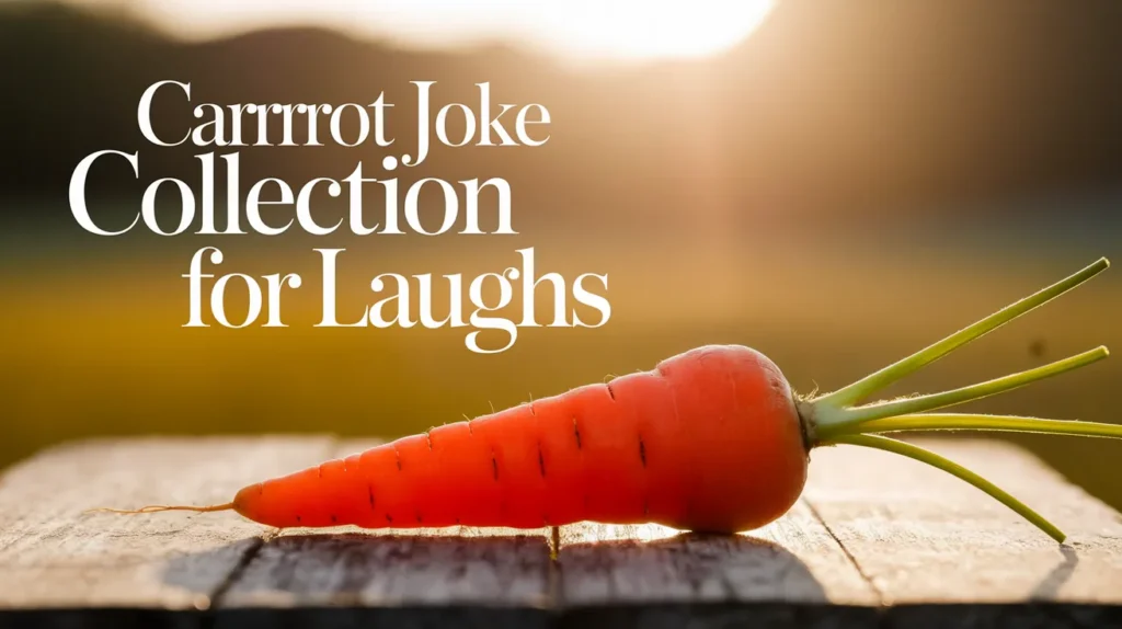 Carrot joke collection for laughs